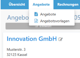 Angebot erstellen