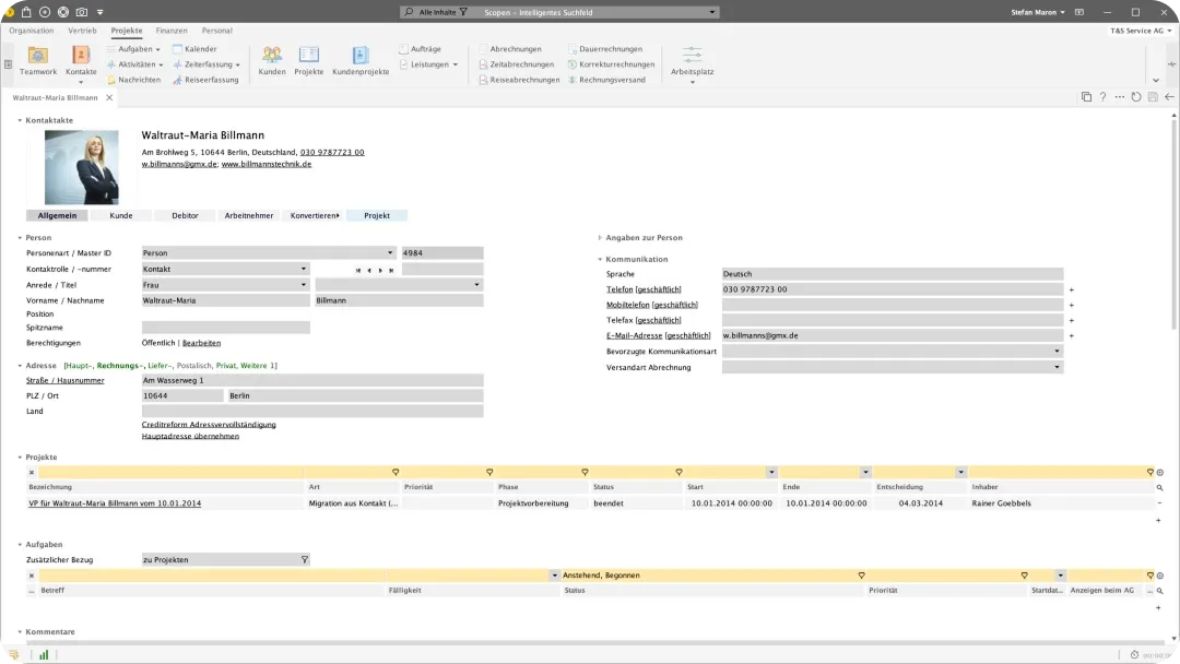 Scopevisio Dashboard